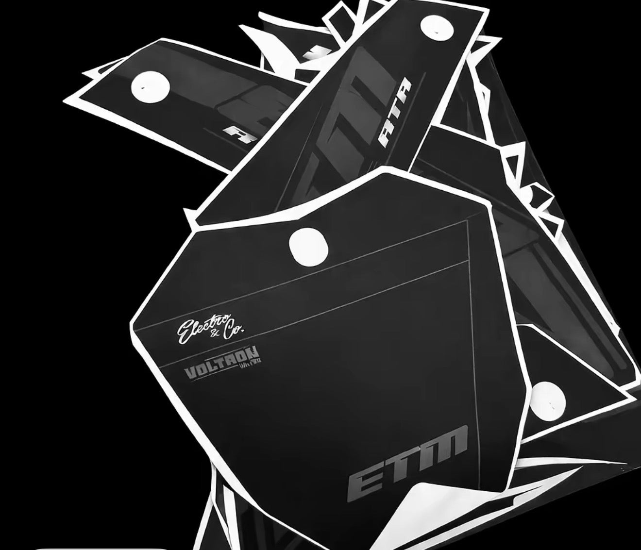 ETM RTR FRAME/PLASTIC GRAPHICS